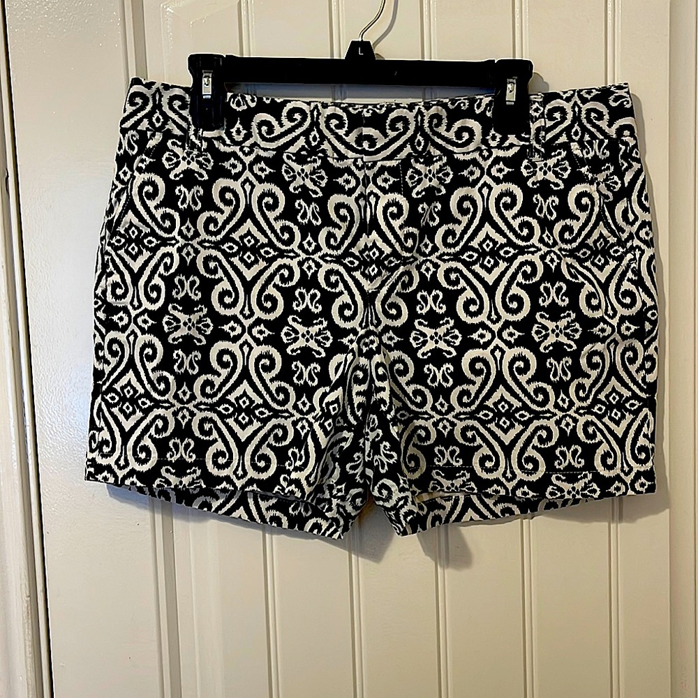 Ikat print shorts in Black & White by Caslon from Nordstrom